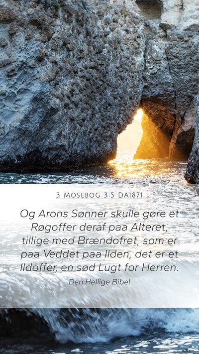 3 Mosebog 3:5 DA1871 Bible Verse Image