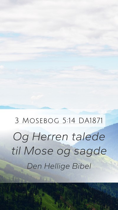 3 Mosebog 5:14 DA1871 Bible Verse Image