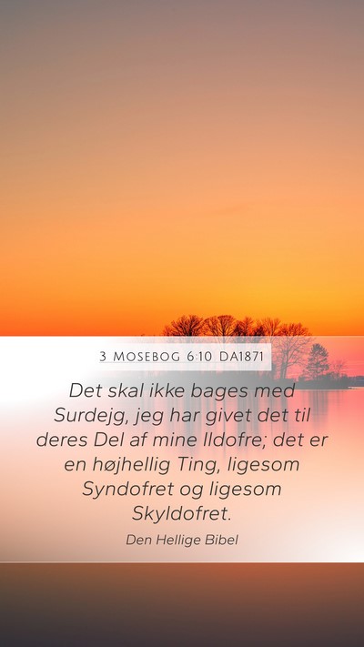 3 Mosebog 6:10 DA1871 Bible Verse Image