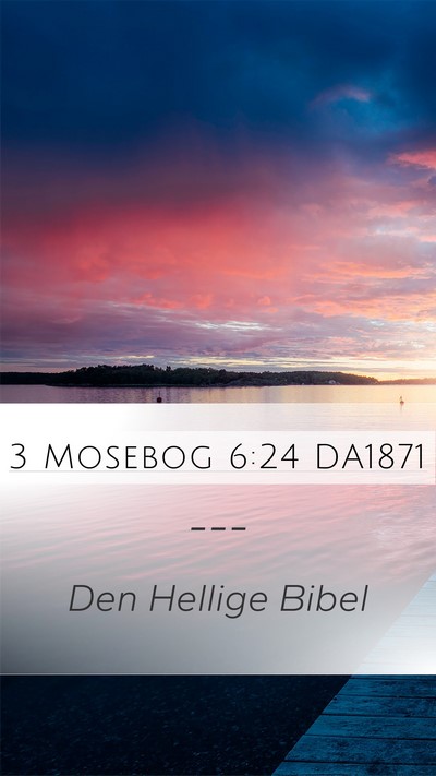 3 Mosebog 6:24 DA1871 Bible Verse Image