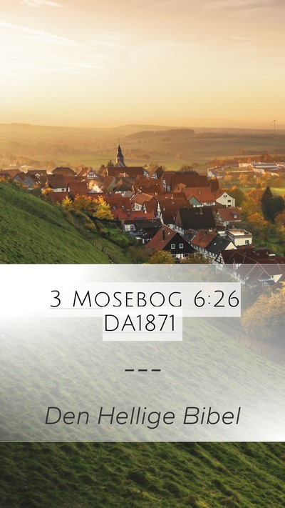 3 Mosebog 6:26 DA1871 Bible Verse Image