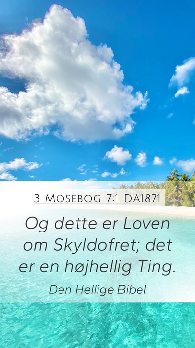 3 Mosebog 7:1 DA1871 Bible Verse Image