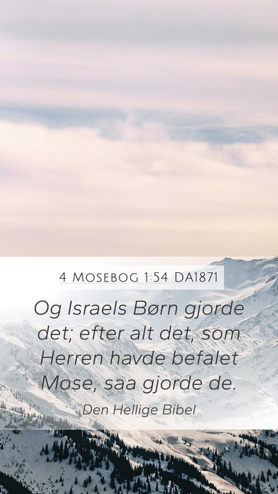 4 Mosebog 1:54 DA1871 Bible Verse Image