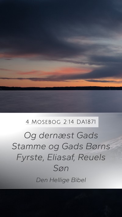 4 Mosebog 2:14 DA1871 Bible Verse Image