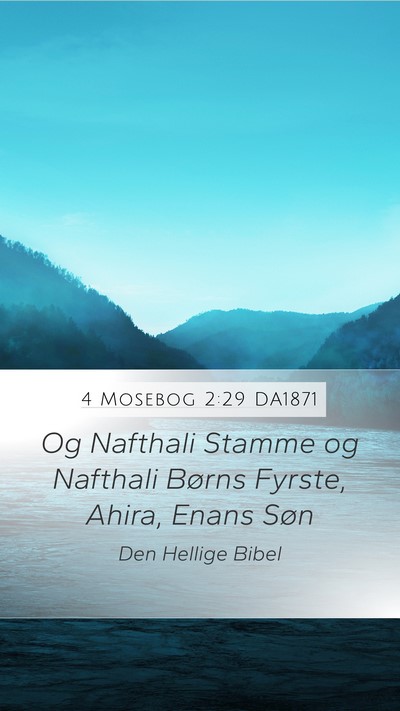 4 Mosebog 2:29 DA1871 Bible Verse Image