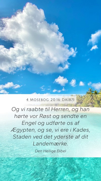 4 Mosebog 20:16 DA1871 Bible Verse Image