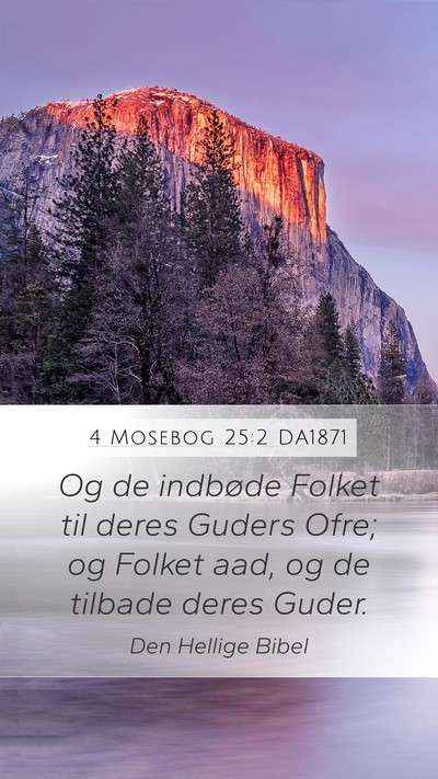 4 Mosebog 25:2 DA1871 Bible Verse Image