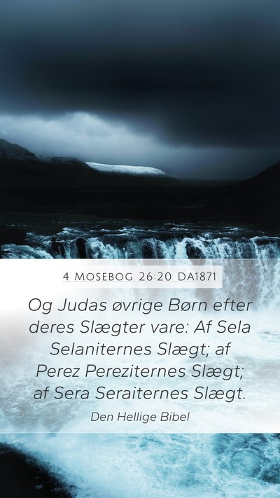 4 Mosebog 26:20 DA1871 Bible Verse Image