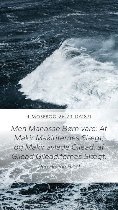 4 Mosebog 26:29 DA1871 Bible Verse Image