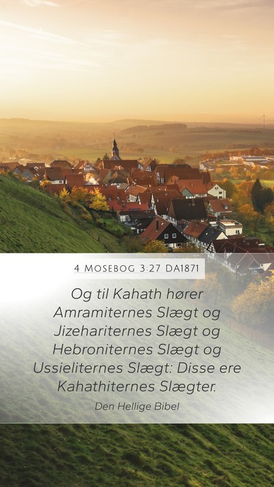 4 Mosebog 3:27 DA1871 Bible Verse Image