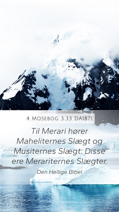 4 Mosebog 3:33 DA1871 Bible Verse Image