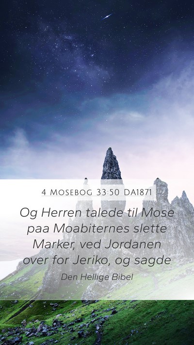 4 Mosebog 33:50 DA1871 Bible Verse Image