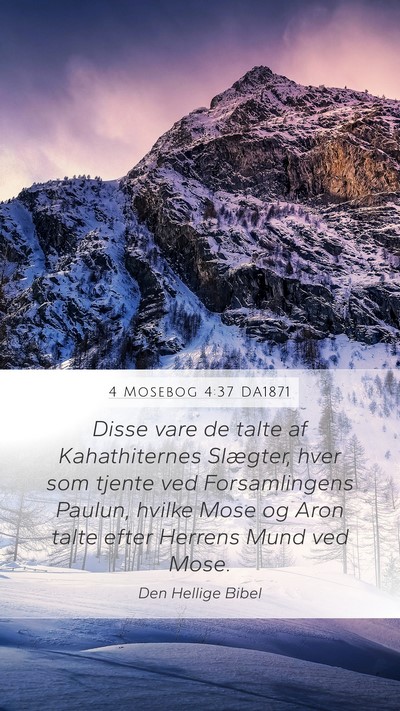 4 Mosebog 4:37 DA1871 Bible Verse Image