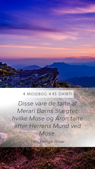 4 Mosebog 4:45 DA1871 Bible Verse Image
