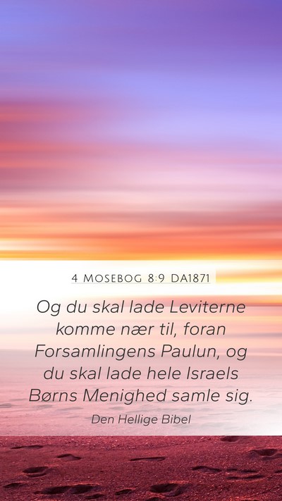 4 Mosebog 8:9 DA1871 Bible Verse Image