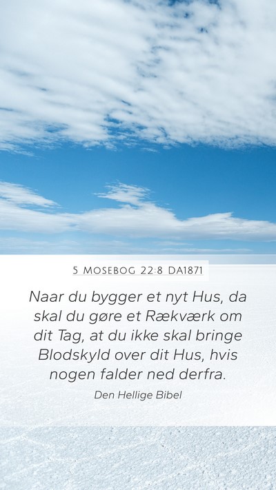 5 Mosebog 22:8 DA1871 Bible Verse Image