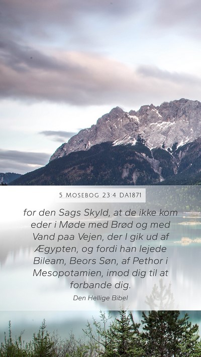5 Mosebog 23:4 DA1871 Bible Verse Image