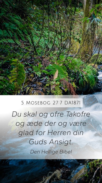 5 Mosebog 27:7 DA1871 Bible Verse Image