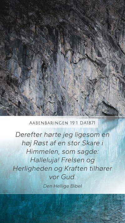 Aabenbaringen 19:1 DA1871 Bible Verse Image