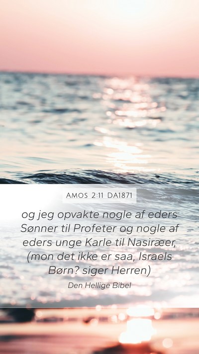 Amos 2:11 DA1871 Bible Verse Image