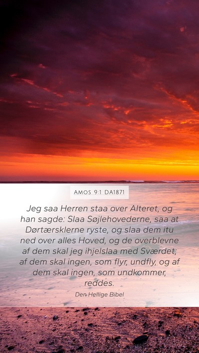 Amos 9:1 DA1871 Bible Verse Image