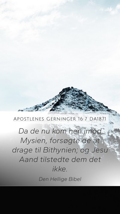 Apostlenes Gerninger 16:7 DA1871 Bible Verse Image