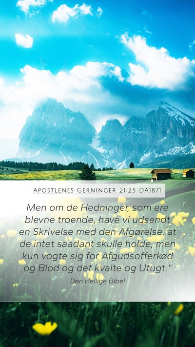 Apostlenes Gerninger 21:25 DA1871 Bible Verse Image