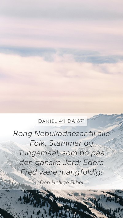 Daniel 4:1 DA1871 Bible Verse Image