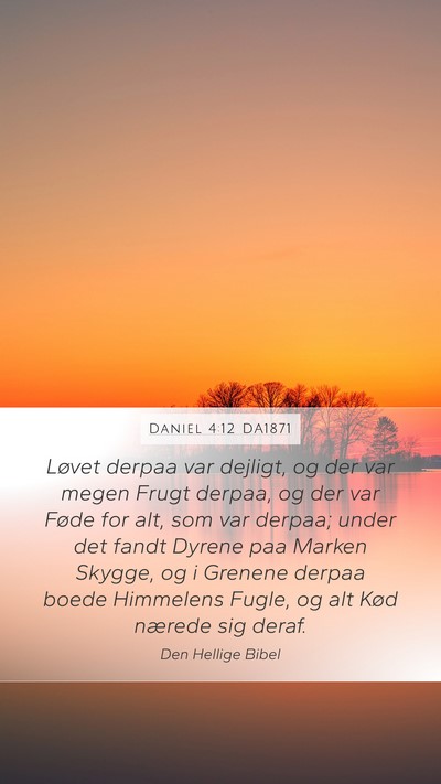 Daniel 4:12 DA1871 Bible Verse Image