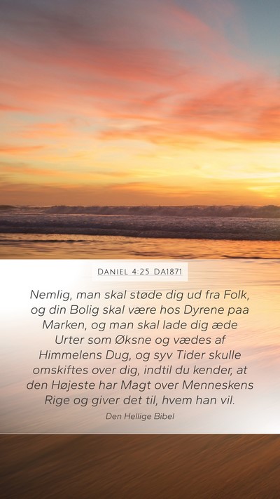 Daniel 4:25 DA1871 Bible Verse Image