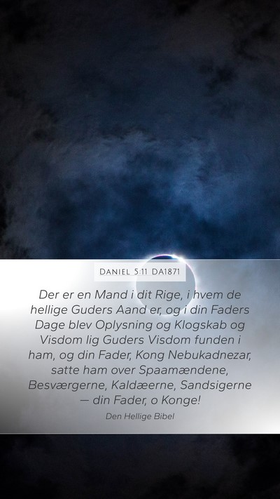 Daniel 5:11 DA1871 Bible Verse Image
