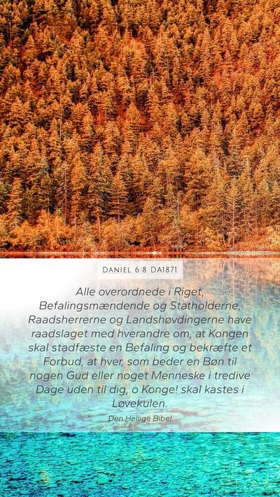 Daniel 6:8 DA1871 Bible Verse Image