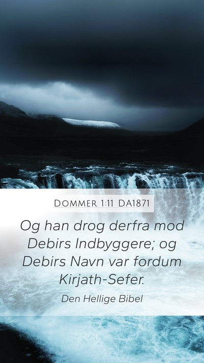 Dommer 1:11 DA1871 Bible Verse Image