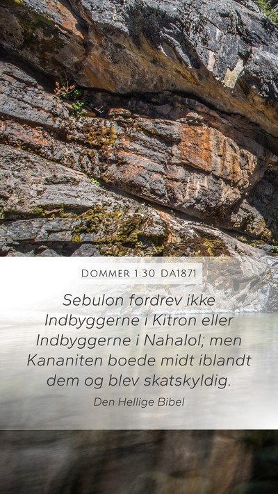 Dommer 1:30 DA1871 Bible Verse Image