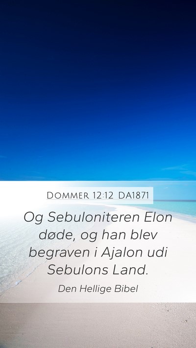 Dommer 12:12 DA1871 Bible Verse Image