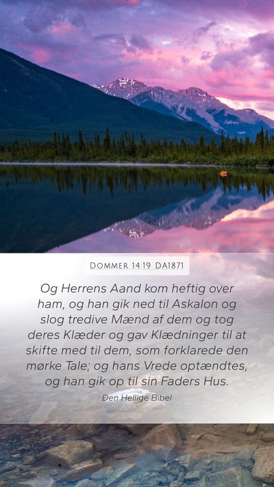 Dommer 14:19 DA1871 Bible Verse Image