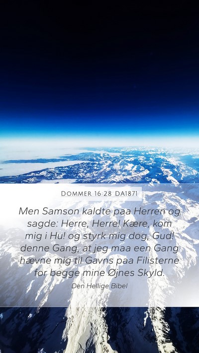 Dommer 16:28 DA1871 Bible Verse Image