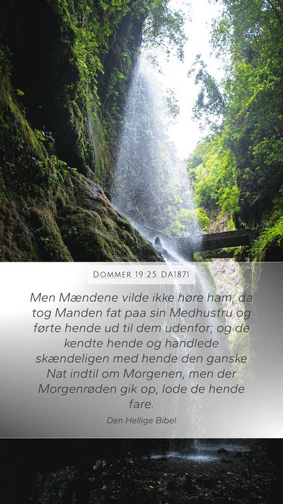 Dommer 19:25 DA1871 Bible Verse Image