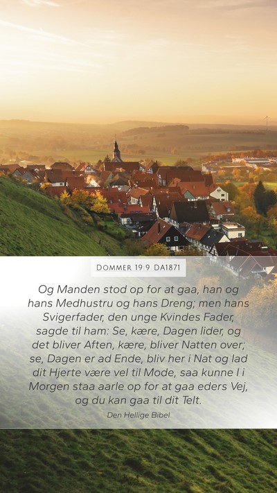 Dommer 19:9 DA1871 Bible Verse Image