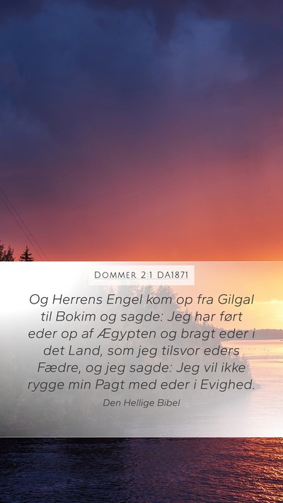 Dommer 2:1 DA1871 Bible Verse Image