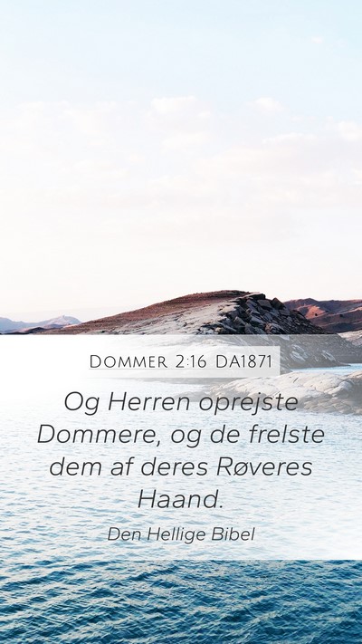 Dommer 2:16 DA1871 Bible Verse Image