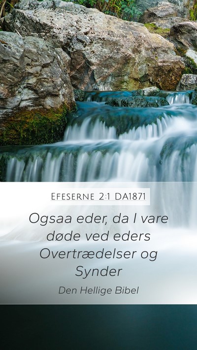 Efeserne 2:1 DA1871 Bible Verse Image