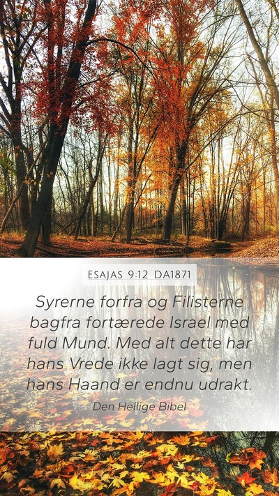 Esajas 9:12 DA1871 Bible Verse Image