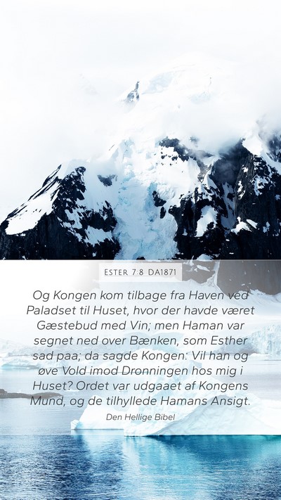 Ester 7:8 DA1871 Bible Verse Image