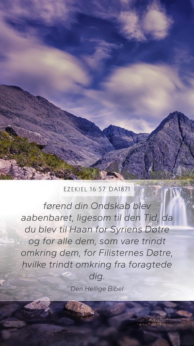 Ezekiel 16:57 DA1871 Bible Verse Image