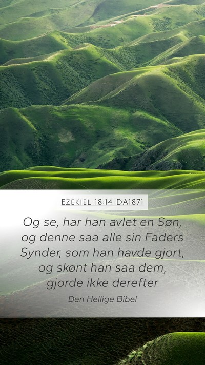 Ezekiel 18:14 DA1871 Bible Verse Image