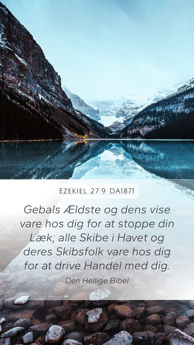 Ezekiel 27:9 DA1871 Bible Verse Image