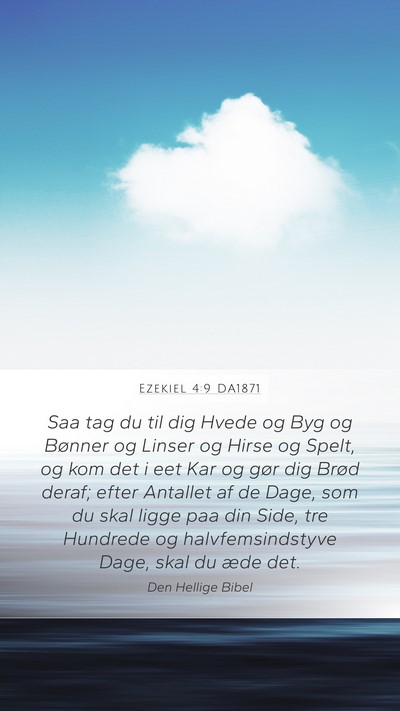 Ezekiel 4:9 DA1871 Bible Verse Image