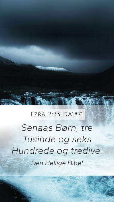Ezra 2:35 DA1871 Bible Verse Image