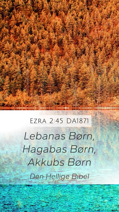 Ezra 2:45 DA1871 Bible Verse Image